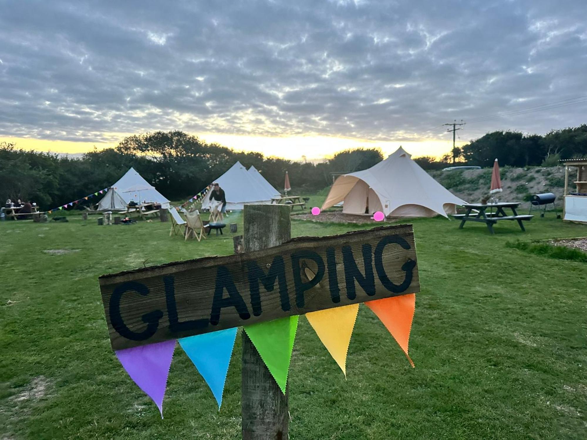 Lakeside Glamping Firecrest St Columb Major Exterior foto